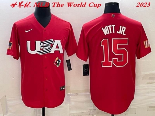 MLB The World Cup Jersey 1749 Men