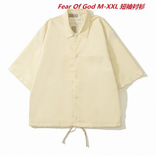 F.e.a.r. O.f. G.o.d. Short Shirt 1019 Men