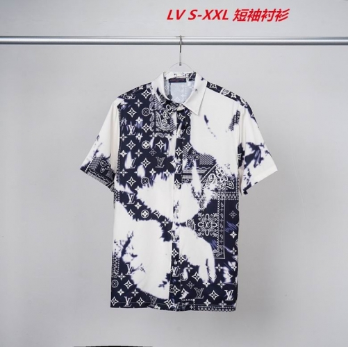 L...V... Short Shirt 1117 Men