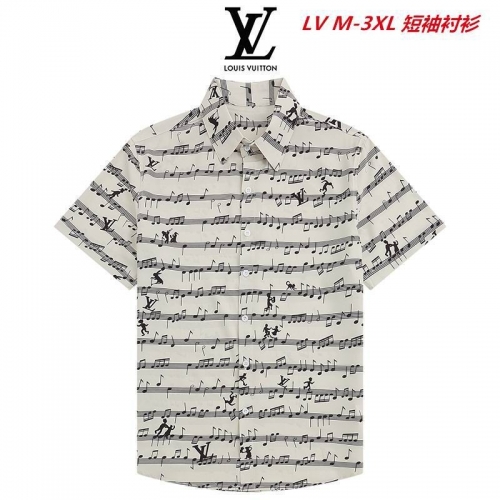 L...V... Short Shirt 1203 Men