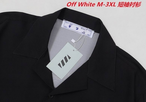 O.f.f. W.h.i.t.e. Short Shirt 1098 Men