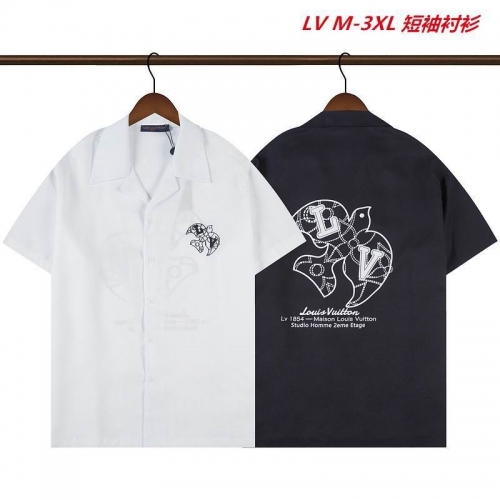 L...V... Short Shirt 1277 Men