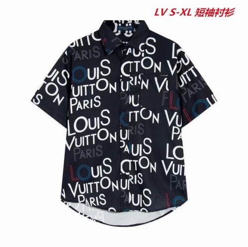 L...V... Short Shirt 1047 Men