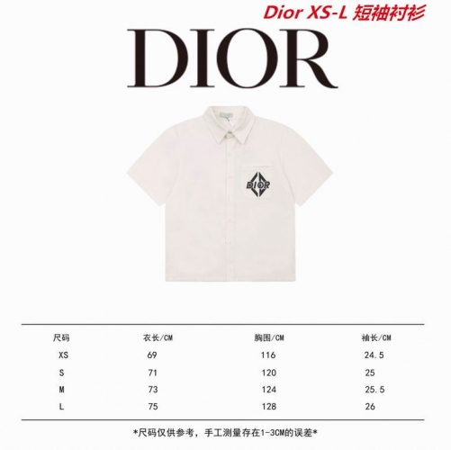 D.i.o.r. Short Shirt 1001 Men
