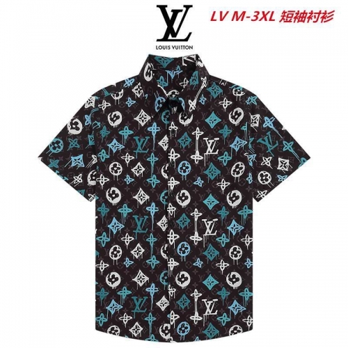 L...V... Short Shirt 1214 Men