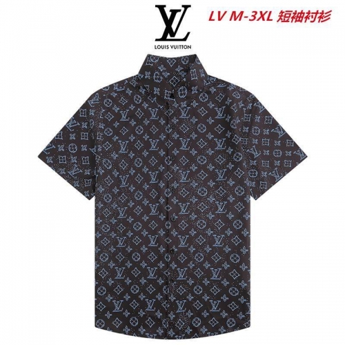 L...V... Short Shirt 1183 Men