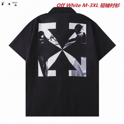 O.f.f. W.h.i.t.e. Short Shirt 1024 Men