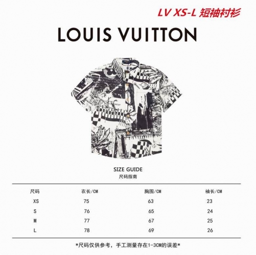 L...V... Short Shirt 1001 Men