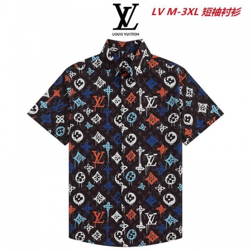 L...V... Short Shirt 1225 Men