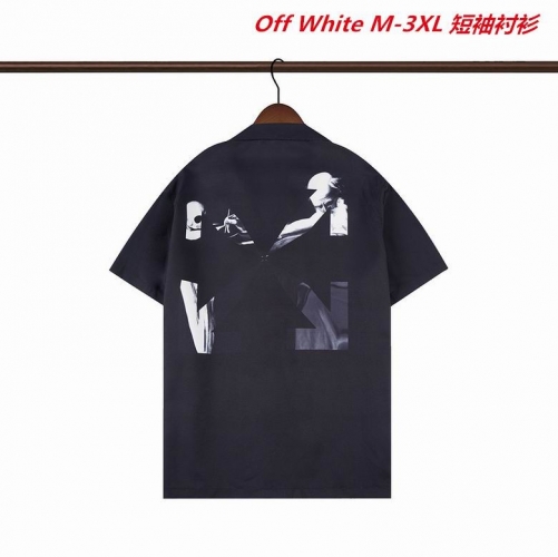 O.f.f. W.h.i.t.e. Short Shirt 1008 Men