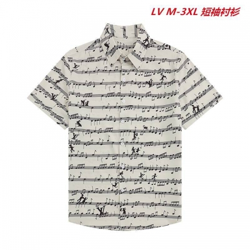 L...V... Short Shirt 1202 Men