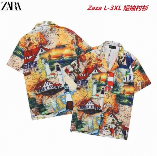 Z.A.R.A. Short Shirt 1046 Men