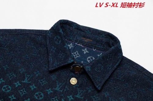 L...V... Short Shirt 1084 Men