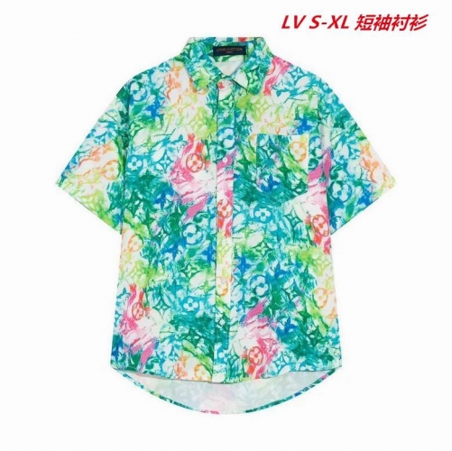 L...V... Short Shirt 1077 Men