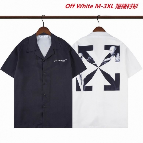 O.f.f. W.h.i.t.e. Short Shirt 1010 Men