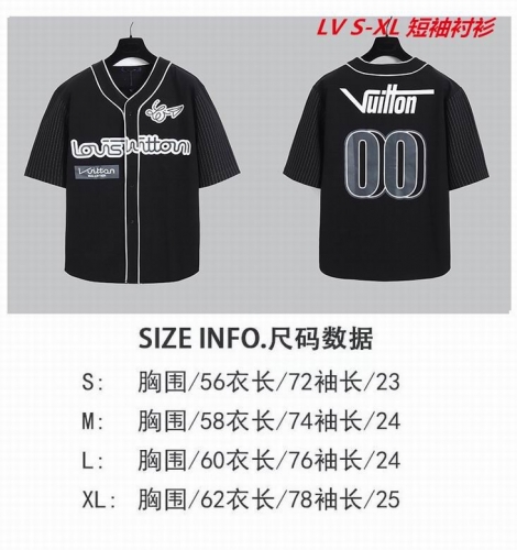 L...V... Short Shirt 1033 Men