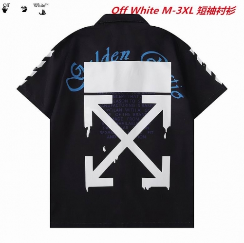 O.f.f. W.h.i.t.e. Short Shirt 1060 Men