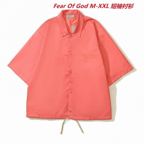 F.e.a.r. O.f. G.o.d. Short Shirt 1011 Men