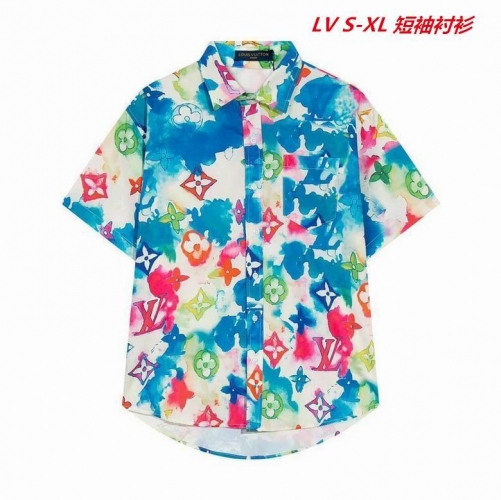 L...V... Short Shirt 1059 Men