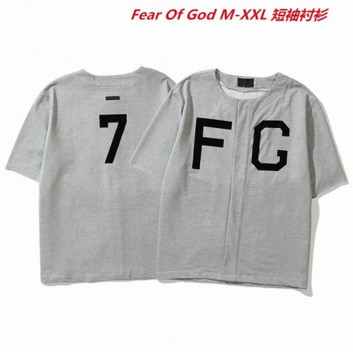 F.e.a.r. O.f. G.o.d. Short Shirt 1031 Men