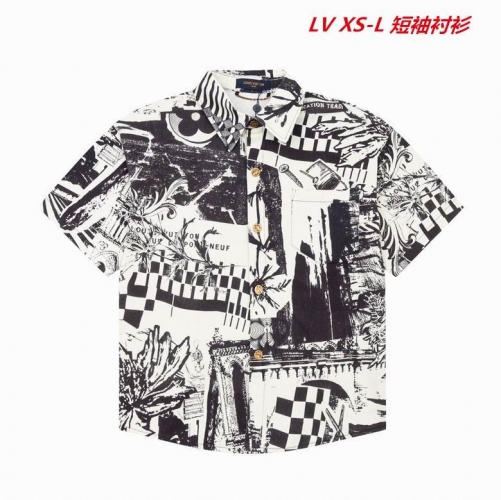 L...V... Short Shirt 1008 Men