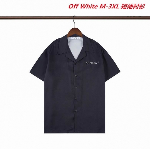 O.f.f. W.h.i.t.e. Short Shirt 1009 Men