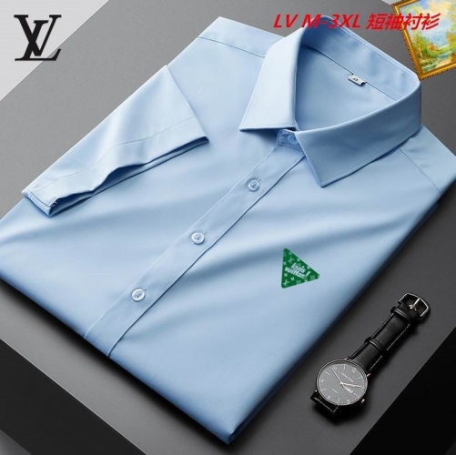 L...V... Short Shirt 1337 Men