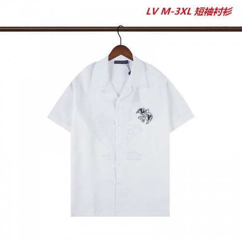 L...V... Short Shirt 1276 Men