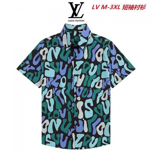 L...V... Short Shirt 1193 Men