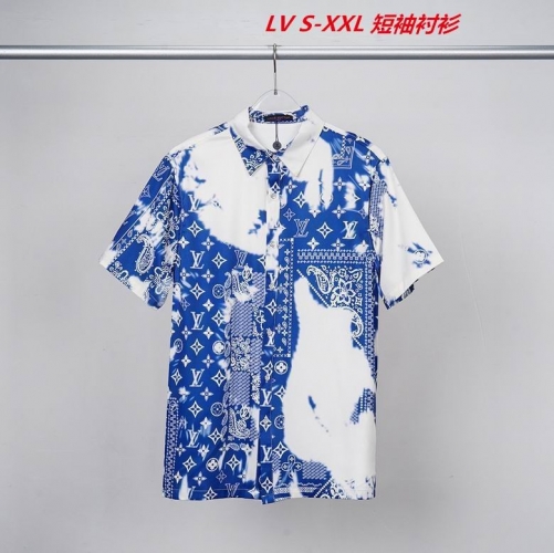 L...V... Short Shirt 1127 Men