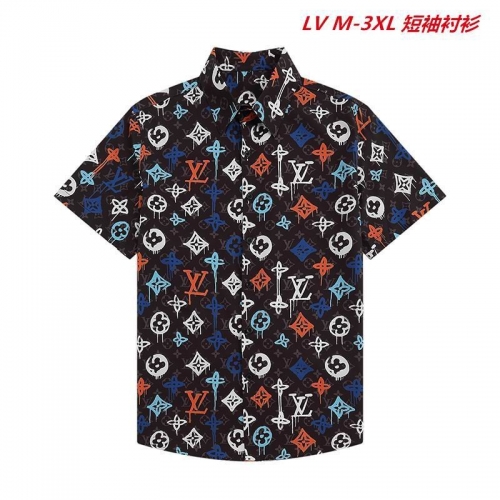 L...V... Short Shirt 1224 Men