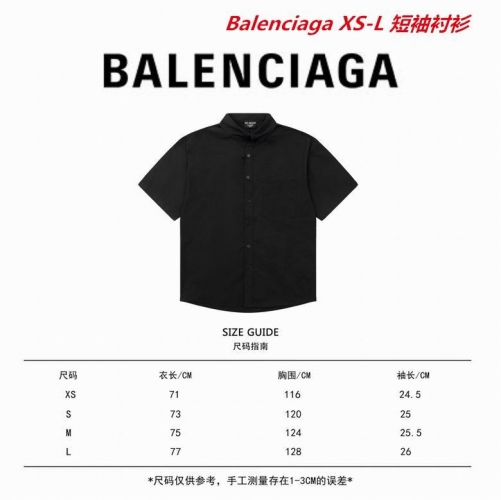 B.a.l.e.n.c.i.a.g.a. Short Shirt 1009 Men