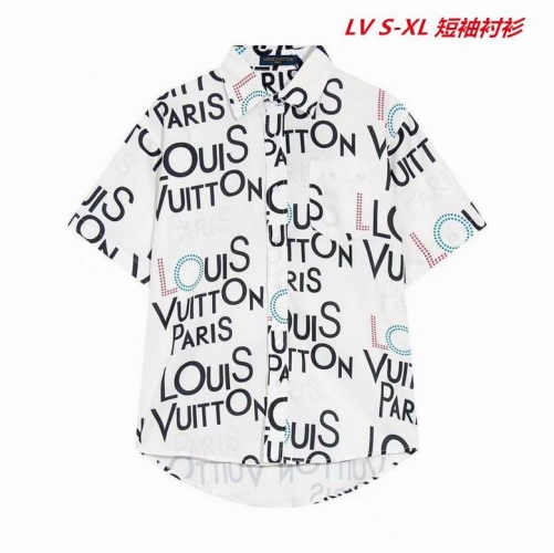 L...V... Short Shirt 1049 Men