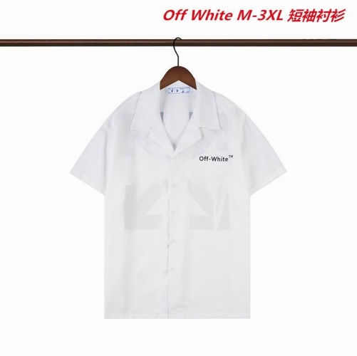 O.f.f. W.h.i.t.e. Short Shirt 1007 Men