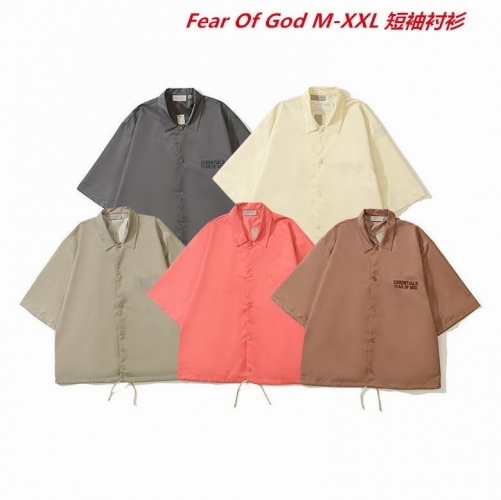 F.e.a.r. O.f. G.o.d. Short Shirt 1020 Men