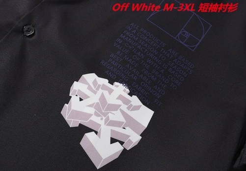 O.f.f. W.h.i.t.e. Short Shirt 1056 Men