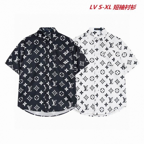 L...V... Short Shirt 1097 Men