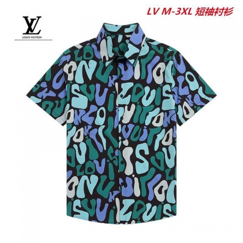 L...V... Short Shirt 1192 Men