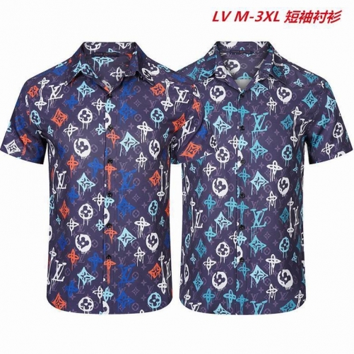 L...V... Short Shirt 1301 Men