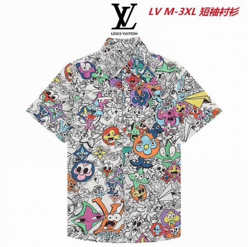 L...V... Short Shirt 1438 Men