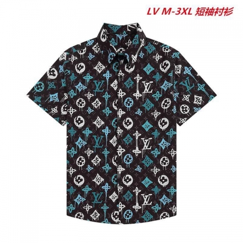 L...V... Short Shirt 1213 Men