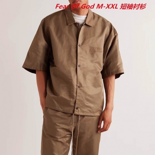 F.e.a.r. O.f. G.o.d. Short Shirt 1002 Men