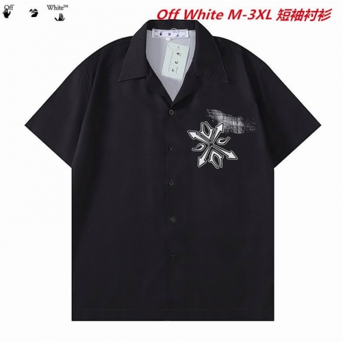 O.f.f. W.h.i.t.e. Short Shirt 1100 Men