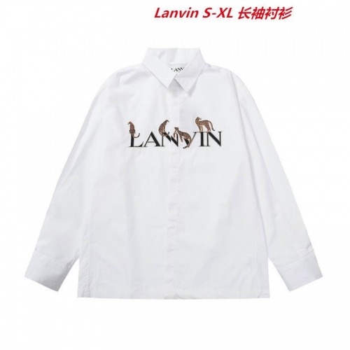 L.a.n.v.i.n. Long Shirt 1024 Men