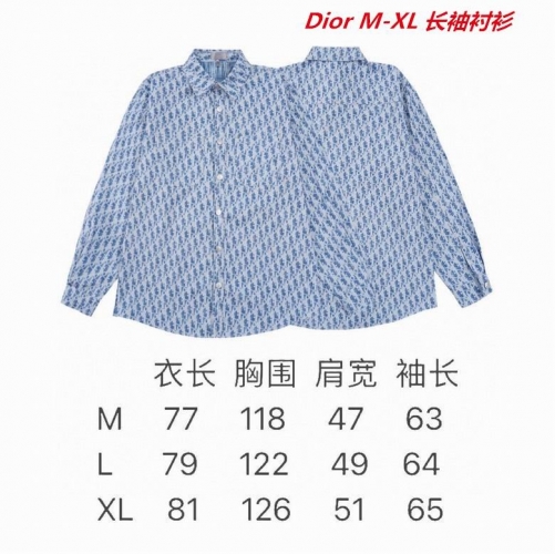 D.i.o.r. Long Shirt 1001 Men