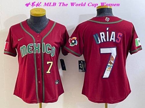 MLB The World Cup Jersey 1502 Women