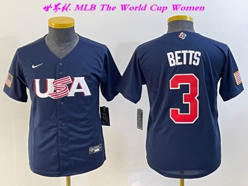 MLB The World Cup Jersey 1601 Women