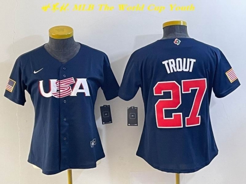 MLB The World Cup Jersey 1485 Youth