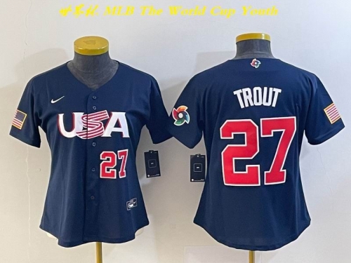 MLB The World Cup Jersey 1490 Youth
