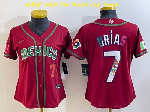 MLB The World Cup Jersey 1364 Youth